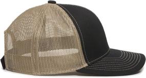 img 2 attached to 🧢 Outdoor Cap Structured Mesh Back Trucker Cap - Stay Cool and Stylish Outdoors!