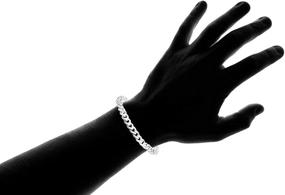 img 3 attached to 💎 Exquisite Italian Sterling Bracelet for Boys by Verona Jewelers: Elegant Jewelry for Young Gentlemen