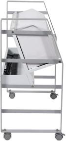 img 1 attached to Convenient and Efficient 16 Tablet/Chromebook Open Charging Cart - Easily Store and Charge Devices