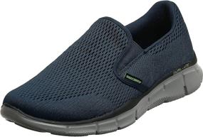 img 4 attached to Skechers Equalizer Double Slip Loafer Men's Shoes and Loafers & Slip-Ons