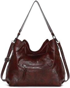 img 4 attached to 👜 Women's KL928 Large Purses and Handbags