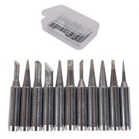 img 2 attached to 11pcs Soldering Iron Tip Set for Hakko Station 900M 933 907 936 with Anti-Oxidation Storage Bag and Box - Baitaihem