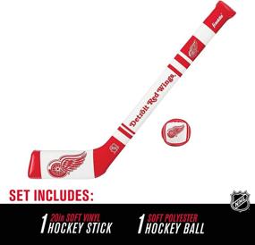 img 3 attached to 🏒 NHL Team Licensed Soft Sport Hockey Set by Franklin Sports: Perfect for Indoor Fun!