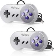 🕹️ enhance your retro gaming experience with 2x snes classic usb controllers by kiwitatá логотип