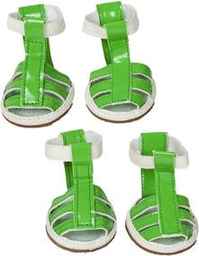 img 4 attached to Supportive Waterproof Pet Sandals Booties