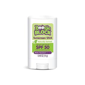 img 4 attached to Boogie Block Baby Sunscreen: Mineral Stick, Water Resistant, SPF 50, 0.49 Oz