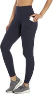 👖 flattering marika women's cameron high rise tummy control legging: a stylish solution for a sculpted silhouette logo