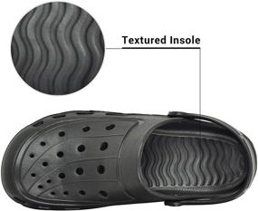 img 2 attached to VONMAY Breathable Waterproof Adjustable Lightweight Men's Shoes for Mules & Clogs