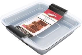 img 3 attached to Wilton Recipe Right Non-Stick Square Brownie Baking Pan with Lid - Perfect for Transporting Delicious Desserts from Home to Party!