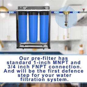 img 1 attached to 💧 Aquaboon AB PF50M Sediment Filter: Long-lasting & Reusable Solution