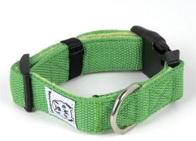 img 3 attached to Baloo's Chews - Organic Hemp Dog Collar with Plush Fleece Lining, Delivering Enhanced Comfort