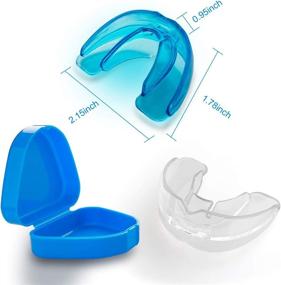 img 1 attached to Vanmor Double Braces Sports Mouth Guards: Complete Upper and Lower Teeth Protection for Youth, Teenagers, and Adults - No Boiling Required!