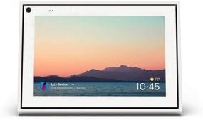 img 1 attached to 📞 Facebook Portal Mini White 8-inch: Enhance Video Calling Experience with Built-in Alexa for Smart Hands-Free Communication