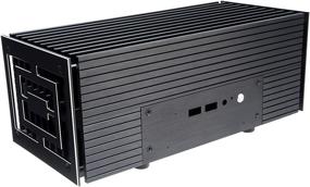 img 3 attached to 🖥️ Akasa Turing Intel 8th Generation NUC Fanless Cooling Case with Aluminium Build, IR, Heatsink, Antenna Hole, 2.5" SSD HDD Support - Model A-NUC45-M1B