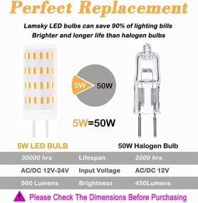 img 1 attached to Enhance Illumination with Lamsky GY6 35 Dimmable Halogen Replacement: A Superior Lighting Solution