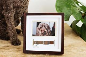 img 2 attached to Pearhead Pet Collar Keepsake Frame for Dogs or Cats