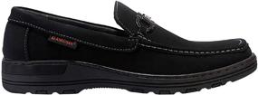 img 2 attached to 👞 ELANROMAN Loafers: Superior Leather Moccasin Shoes for Style and Comfort