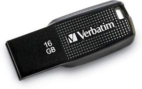 img 4 attached to 💾 Verbatim 16GB Ergo USB 2.0 Flash Drive - Black: Reliable, High-Speed Storage Solution