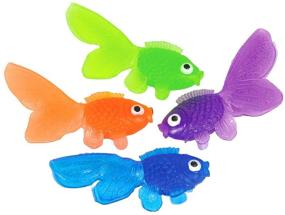 img 1 attached to 🐠 Assorted Colorful Goldfish Toys - Set of 144, 2 Inches Long Plastic Vinyl Fish for Party Favors, Carnival Prizes, Decorations, Crafts, Games and Birthday Supplies - Perfect Stocking Stuffers