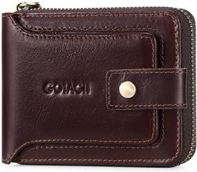 img 4 attached to 👛 Genuine Leather GOIACII Wallet with RFID Blocking
