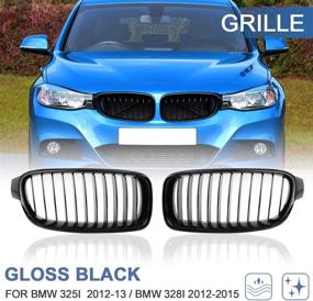img 3 attached to Uxcell Glossy Kidney Grille 2012 2016