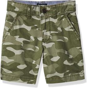 img 4 attached to Little Stretch Front Short Explorer Boys' Clothing ~ Shorts
