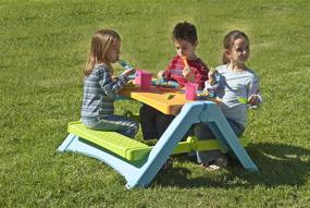 img 1 attached to 🧺 Conveniently Foldable Pal Play 300 0376 Picnic Set for Easy Outdoor Dining