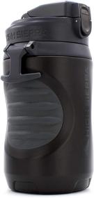 img 4 attached to 🥤 High Sierra 64 oz Insulated Water Bottle: Keep Iced Water Cold for 10 Hours with Leakproof Hydration Jug and Built-in Fence Anchor - BPA Free, Extra Large Sports Jug (1.89L Capacity), Easy to Clean