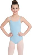 stylish and functional: capezio girls' classic v-neck camisole leotard логотип