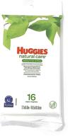 🧻 huggies bundle: 12 pack of natural care unscented baby travel wipes – convenient & gentle 16ct. each! logo