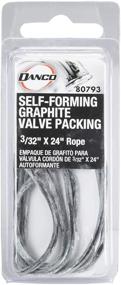 img 1 attached to 🛁 Danco 80793 Graphite Valve Stem Packing - 3/32" x 24" - Carded - Black - 1 Piece