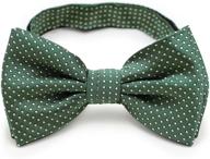 галстук-бабочка bows n ties pre tied microfiber с регулируемым размером для мужчин, аксессуары и галстуки, пояса и карманные платки логотип