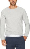 calvin klein sweatshirt heather x large logo