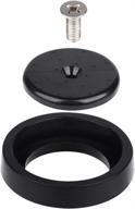 💧 kwode commercial pre-rinse spray valve repair kit - black, for all sink sprayers: spray face bumper and screw repair part logo