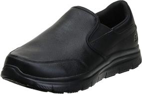 img 4 attached to 👞 Skechers Work Men's Flex Advantage Loafers & Slip-Ons: Comfortable and Sturdy Footwear