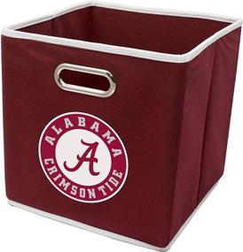 img 1 attached to 📦 Optimize Your Storage: Franklin Sports NCAA College Team Fabric Storage Cubes, Perfect Fit for Bin Organizers (11x10.5x10.5)