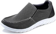 👞 i love sia comfort canvas casual loafer: stylish and comfortable slip-on shoes for every occasion logo