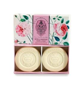 img 1 attached to Florentina Set Soap Gift Rose