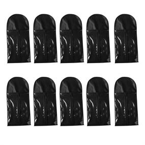 img 4 attached to 🧳 Portable Dustproof Hair Extensions Wigs Stand Storage Case: Organize & Safeguard Your Hairpieces On The Go