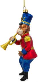 img 2 attached to Monkey Nutcracker Trumpet Christmas Ornament