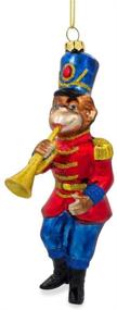 img 4 attached to Monkey Nutcracker Trumpet Christmas Ornament