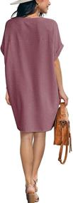 img 2 attached to IWOLLENCE Waffle Casual Summer Dresses Women's Clothing and Swimsuits & Cover Ups