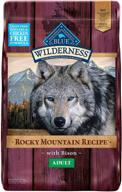 🐾 blue buffalo wilderness rocky mountain recipe: premium high protein dry dog food for adult dogs logo