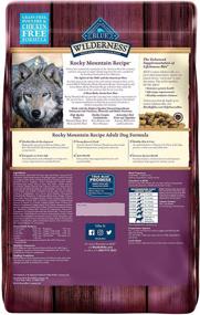 img 3 attached to 🐾 Blue Buffalo Wilderness Rocky Mountain Recipe: Premium High Protein Dry Dog Food for Adult Dogs