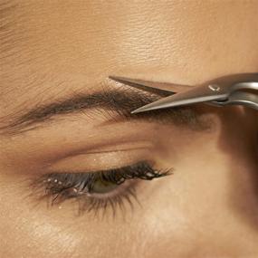 img 1 attached to ✂️ Tweezerman Brow Shaping Scissors with Brush