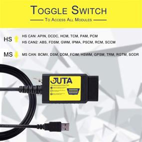 img 2 attached to JUTA ELM327 Ford ELMconfig OBD2 Сканер для расширенной диагностики.