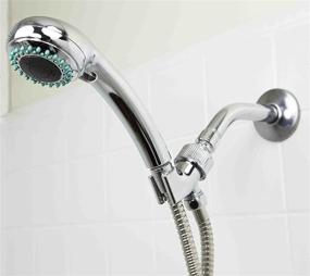 img 3 attached to 🚿 Sunbeam 3-in-1 High Pressure Shower Head Massager - Chrome Plated Steel Handheld with Shower, Spray, and Pulse Functions