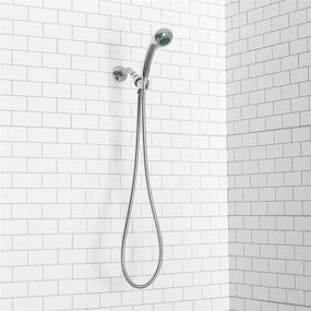 img 2 attached to 🚿 Sunbeam 3-in-1 High Pressure Shower Head Massager - Chrome Plated Steel Handheld with Shower, Spray, and Pulse Functions