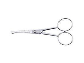 img 2 attached to 🔪 Solingen Professional Rounded Tip Scissors: Inox I - Best Nose, Eyebrow, Ear, Beard, and Mustache Trimmer - Made in Germany