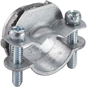 img 2 attached to 🔩 Halex 20512 3/4 in. NM Twin-Screw Clamp Connectors - Pack of 5